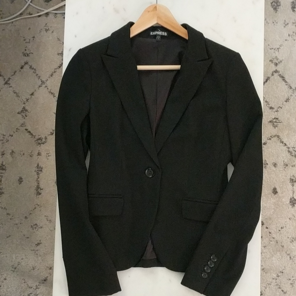 Express One Button Blazer